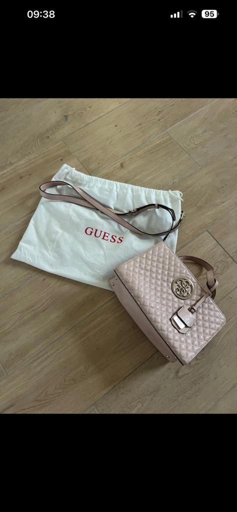 Handtas Guess, Handtassen en Accessoires, Tassen | Damestassen, Ophalen, Nieuw, Roze, Handtas