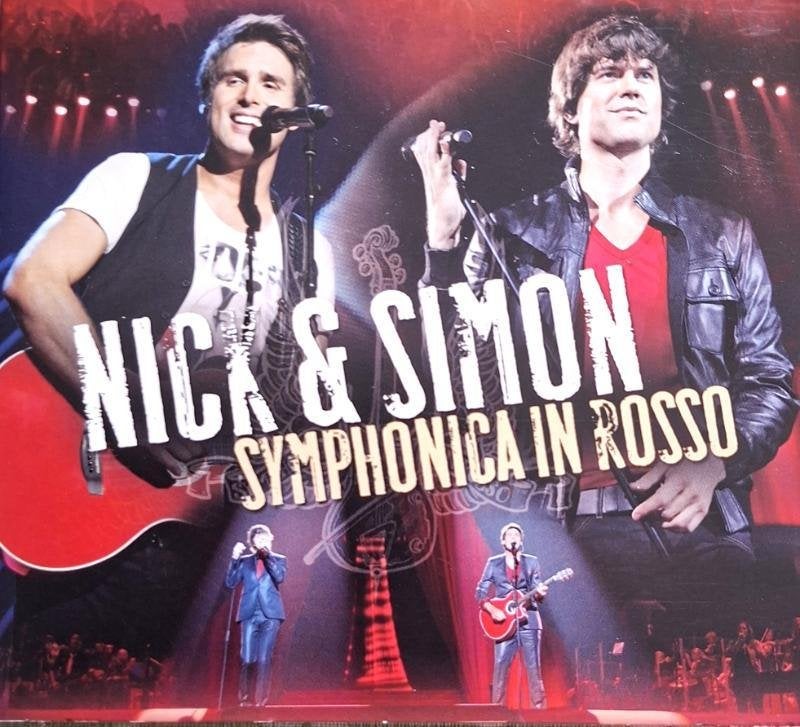 cd NICK & SIMON SYMPONICA IS ROSSO 2CD + DVD, CD & DVD, Enlèvement ou Envoi, Comme neuf