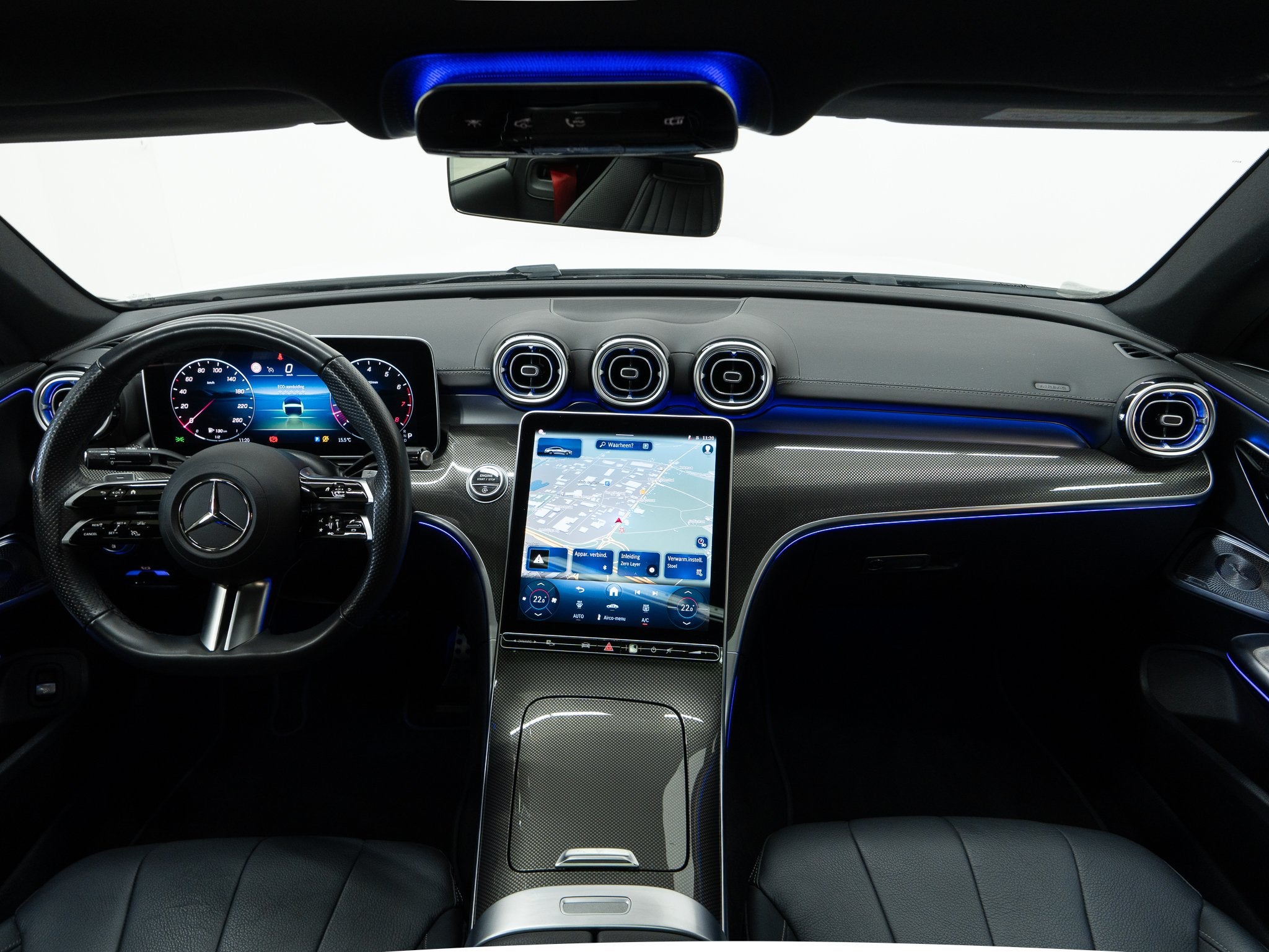 Mercedes-Benz CLE 200 Coupé AMG Night 20" PANORAMA Burmeste, Autos, Mercedes-Benz, Cuir, Achat, Entreprise, Carnet d'entretien