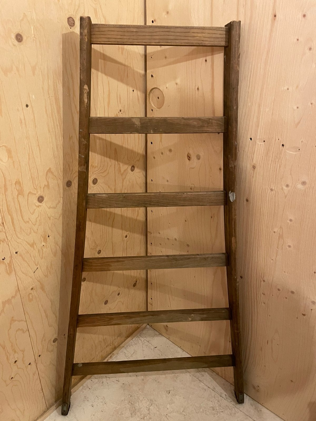 Halve ladder als decoratie vr kerst of  vr handdoeken, Ophalen, Gebruikt