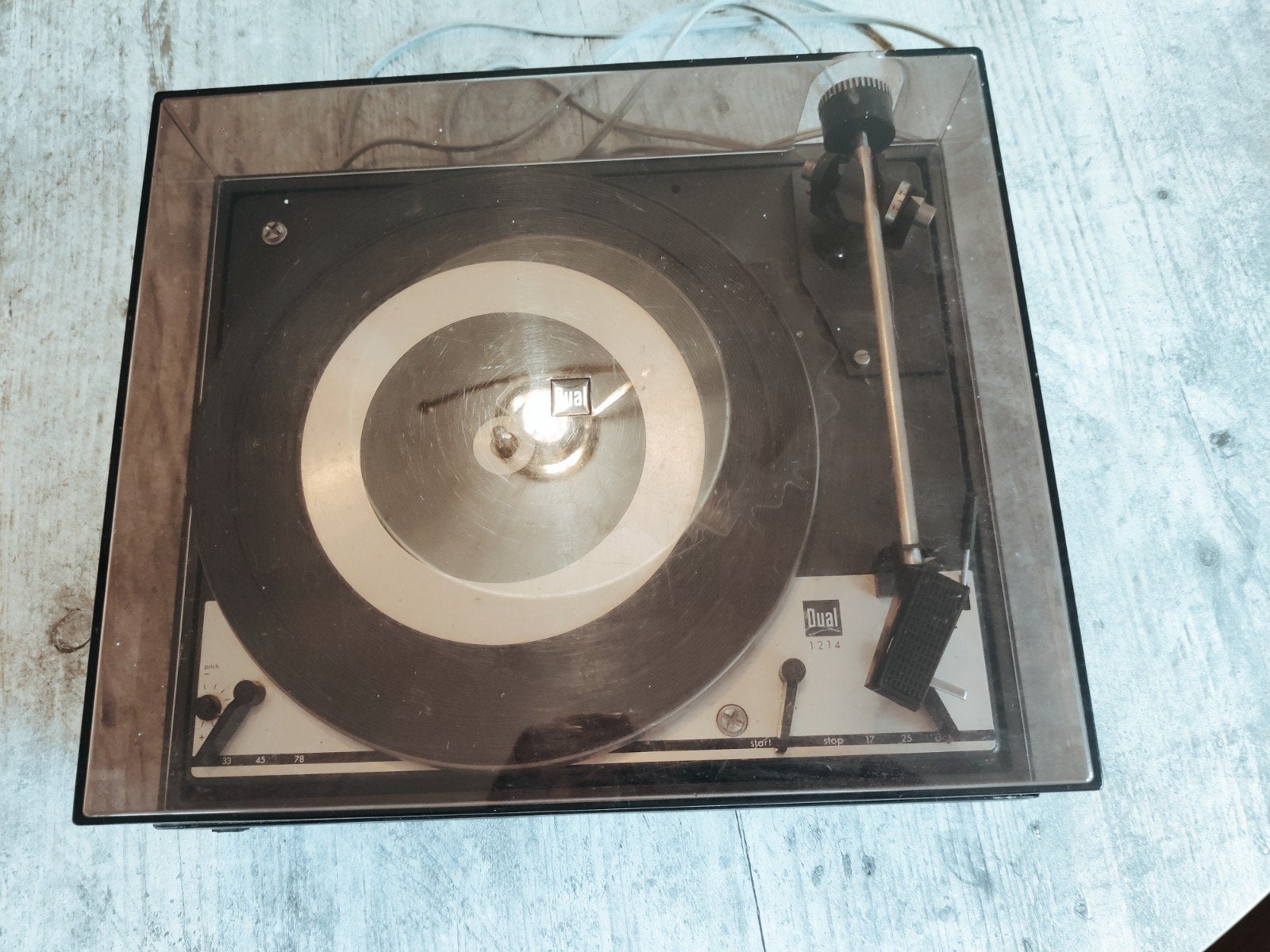 Platenspeler Dual 1214 Type CS 16, Audio, Tv en Foto, Platenspelers, Ophalen, Platenspeler, Dual