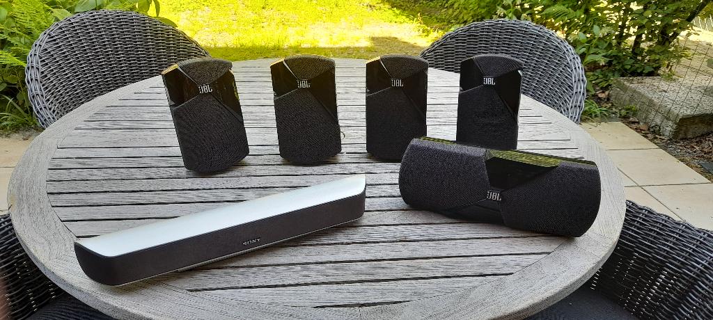 Luidspreker boxen, TV, Hi-fi & Vidéo, Enceintes, Enlèvement, Comme neuf, JBL