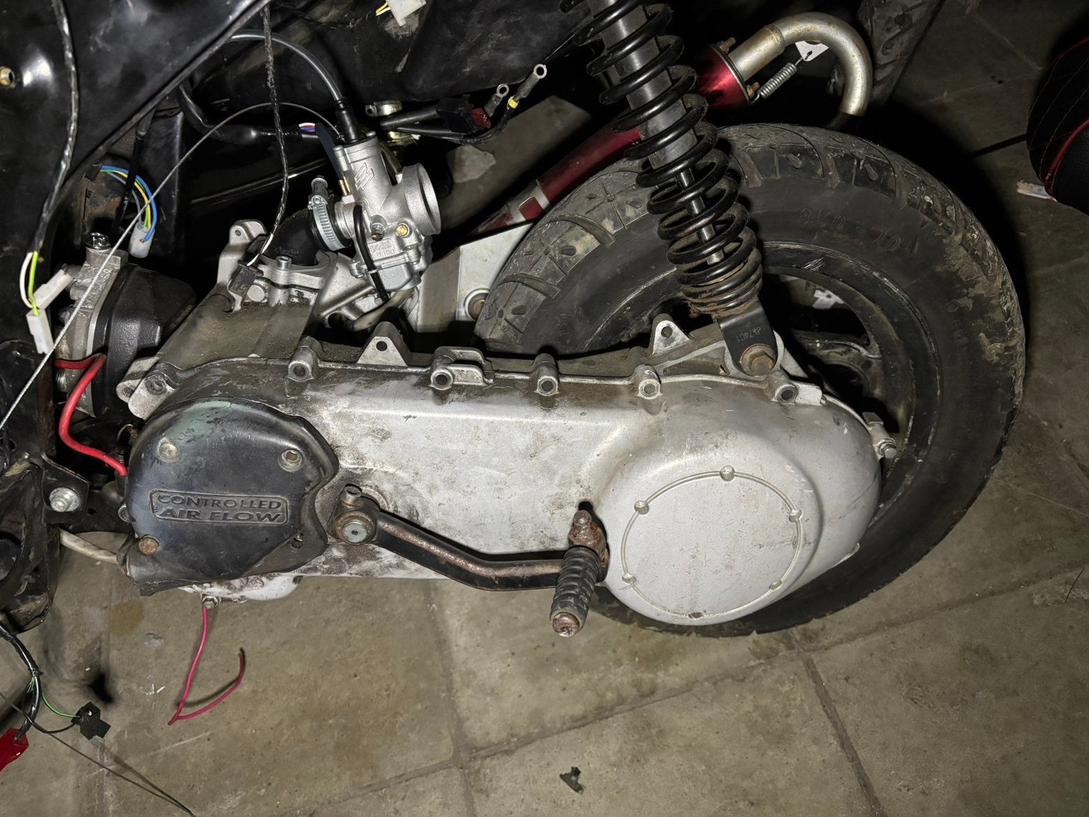 Gilera runner LC blok 70cc, Fietsen en Brommers, Ophalen