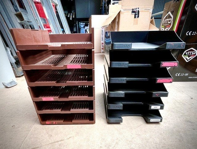Boîtes de classement, Divers, Accessoires de bureau, Enlèvement, Utilisé