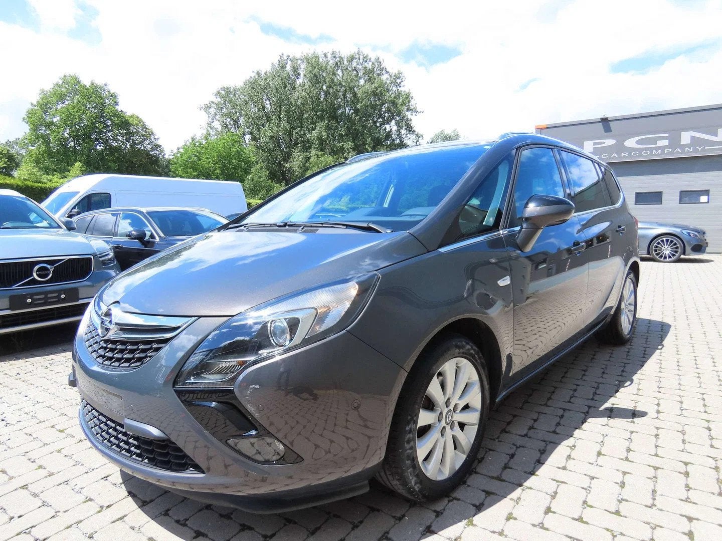 Opel Zafira Tourer Zafira 1.4 Turbo Comfort (bj 2015), Auto's, Gebruikt, Euro 6, Zilver of Grijs, 103 kW