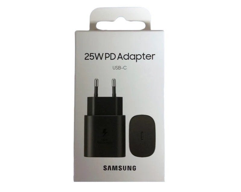 Originele Samsung oplaadblok USB C 25W PD nieuw in doos, Telecommunicatie, Mobiele telefoons | Telefoon-opladers, Ophalen, Nieuw