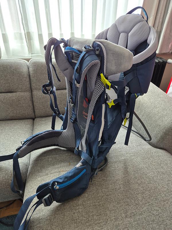 Deuter Kid Comfort met zonnedak (perfecte staat), Kinderen en Baby's, Babydragers en Draagdoeken, Overige typen, Zo goed als nieuw