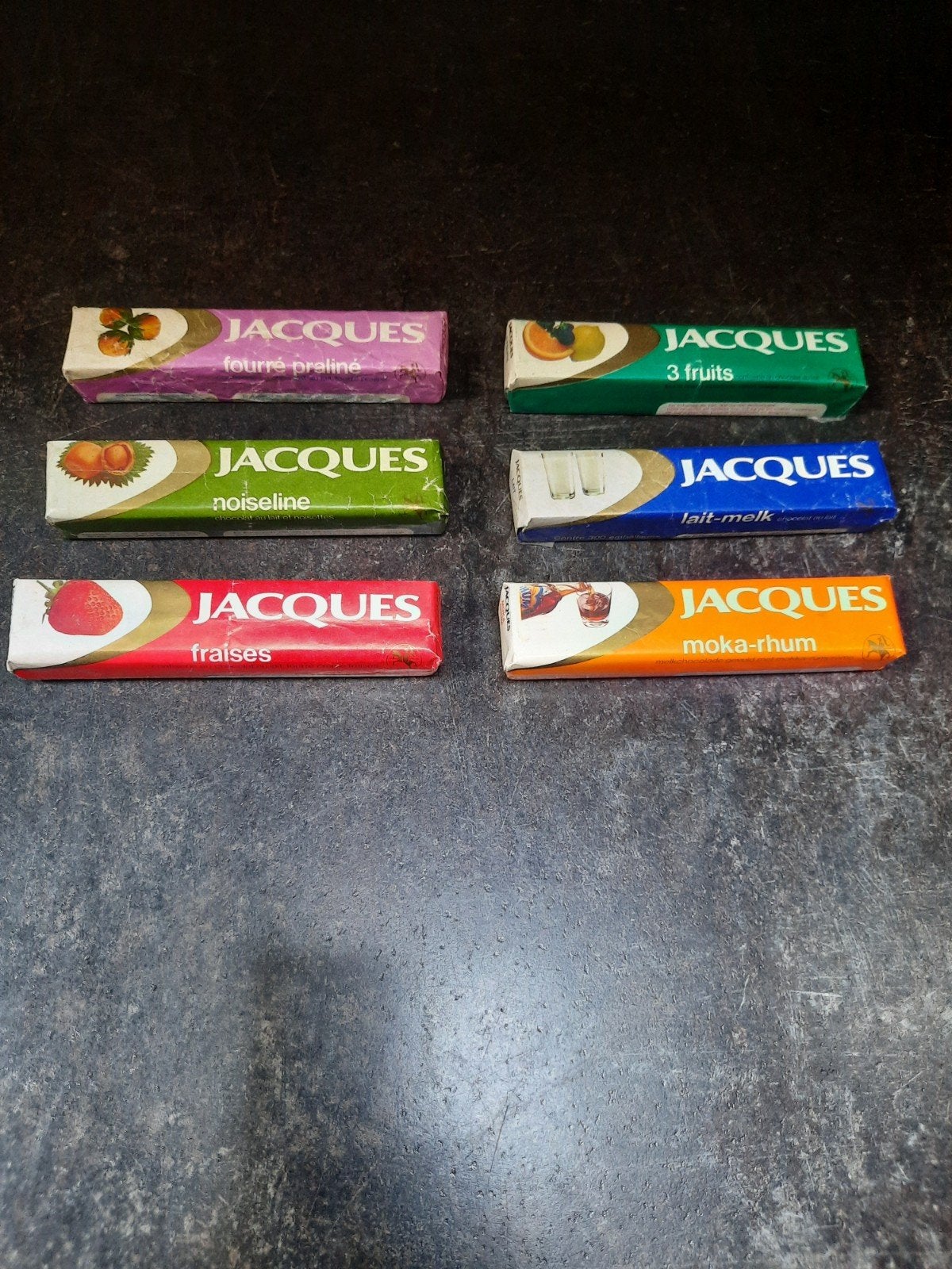 6 sucettes en chocolat Jacques, Collections, Enlèvement