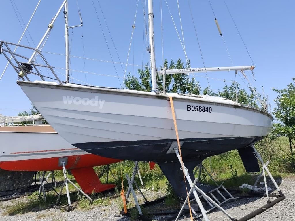 Grand Voile et génois, Sports nautiques & Bateaux, Enlèvement, Utilisé, Grand-voile