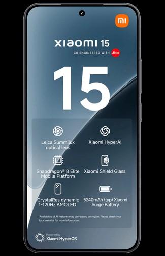 Xiaomi 15 - 12GB RAM/512GB Zwart - nieuw, Telecommunicatie, Mobiele telefoons | Overige merken, Nieuw, Ophalen of Verzenden, Zonder simlock