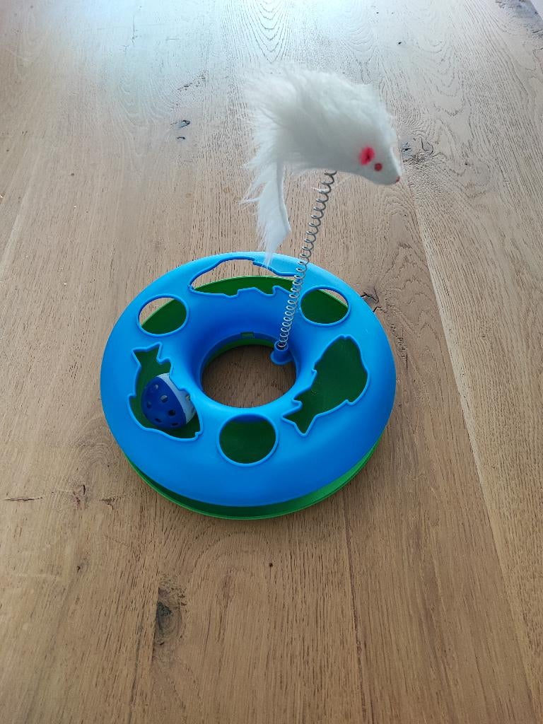 Jouet pour chat avec souris, Animaux & Accessoires, Jouets pour chats, Enlèvement ou Envoi, Utilisé