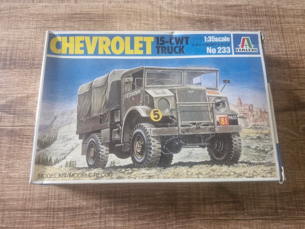 Italeri 1/35 Chevrolet 15-CWT Truck, Neuf, Camion, 1:32 à 1:50, Italeri