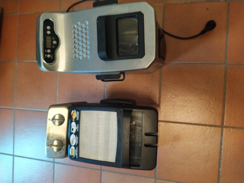 Twee .friteuse van bekende Italiaanse en Britse merken, Electroménager, Friteuses, Enlèvement, Utilisé