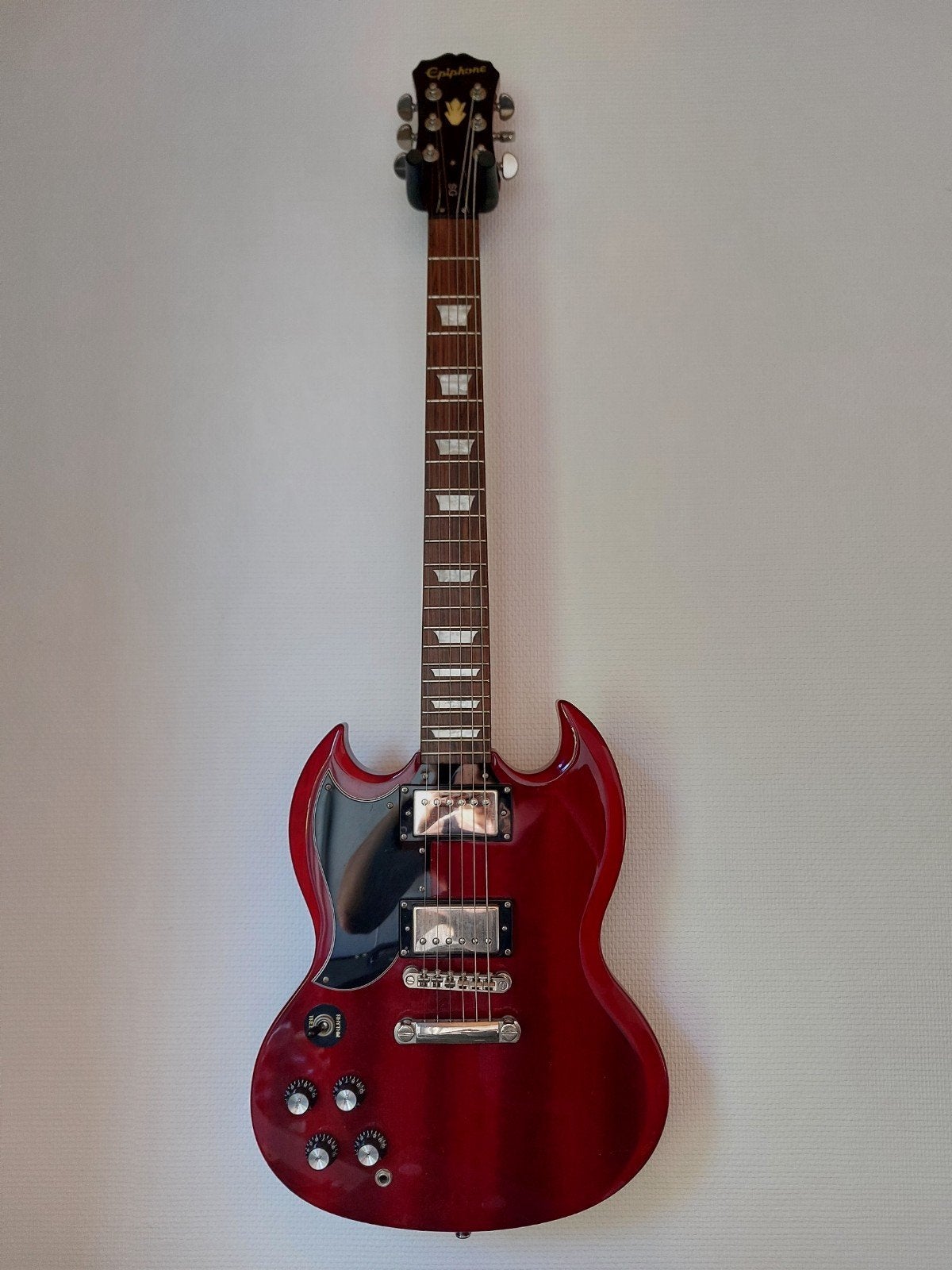 Epiphone SG LH Heritage Cherry, Muziek en Instrumenten, Snaarinstrumenten | Gitaren | Elektrisch, Ophalen, Epiphone