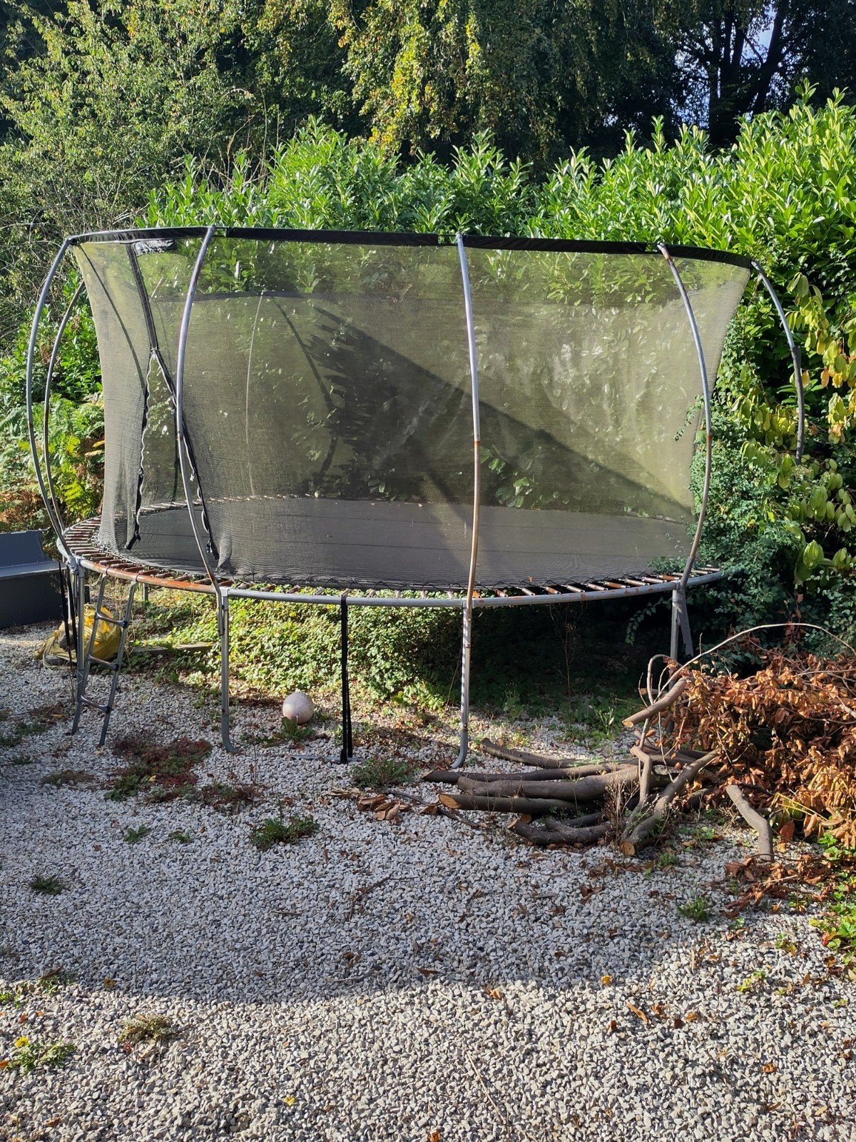 grand trampoline  - diamètre 420cm, Enfants & Bébés, Enlèvement, Utilisé