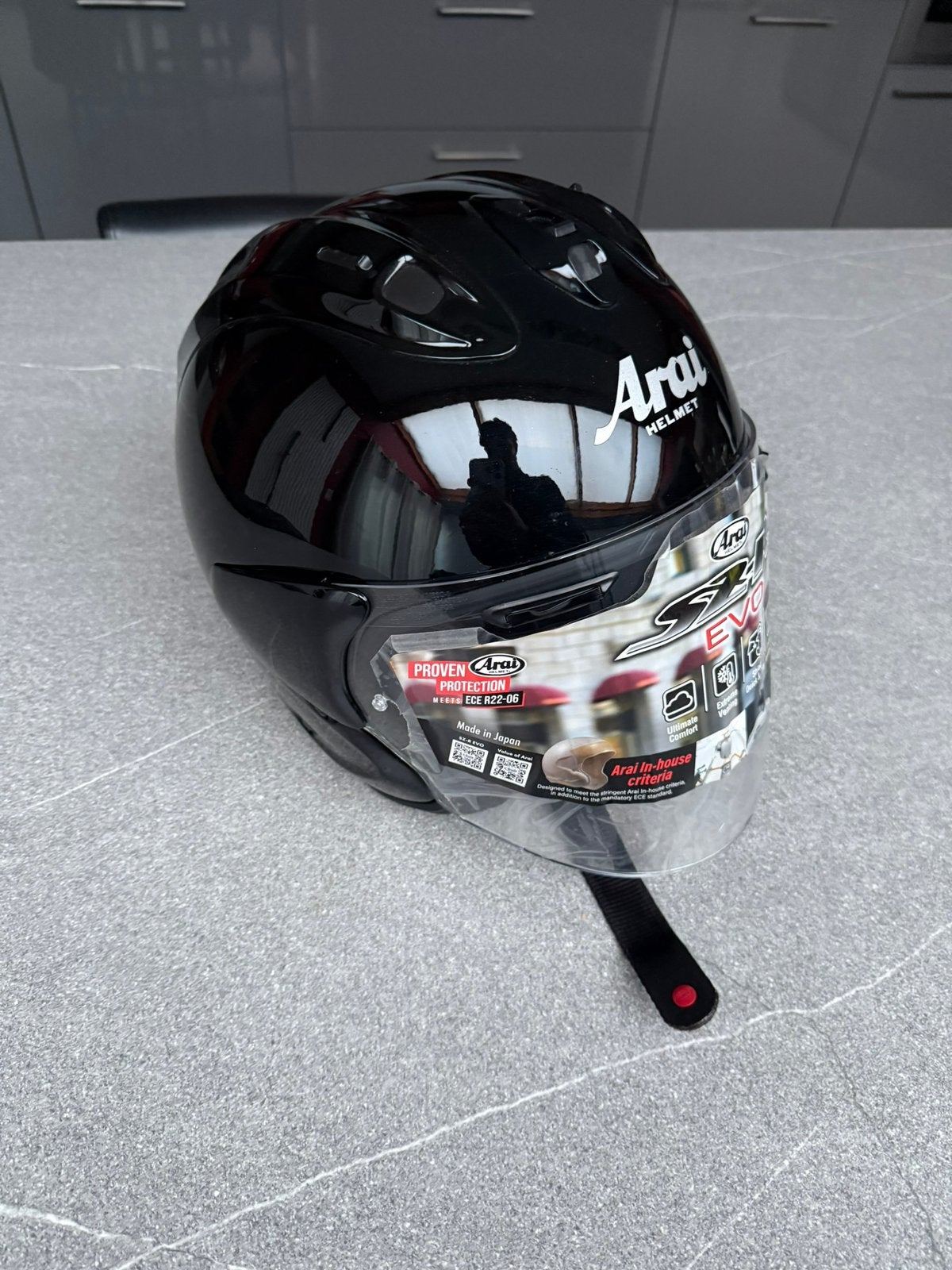 Arai SZR Evo, Motoren, Ophalen of Verzenden, S, Arai