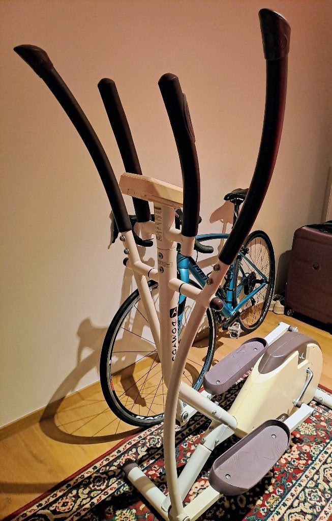 DOMYOS VE420, Sport en Fitness, Ophalen, Kunststof, Gebruikt, Benen