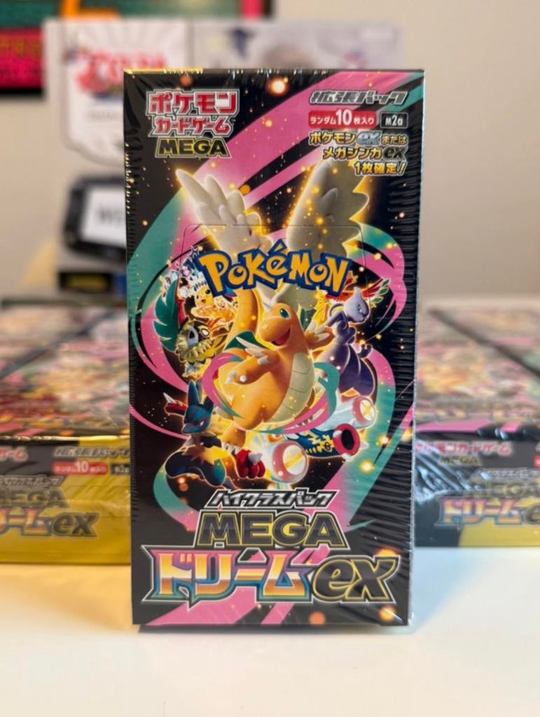 Pokemon TCG Mega Dream Ex Booster Box Display M2a SEALED, Hobby & Loisirs créatifs, Jeux de cartes à collectionner | Pokémon, Enlèvement ou Envoi