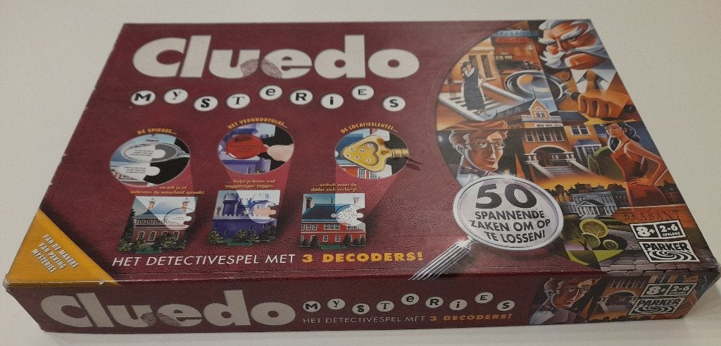 Spel: "Cluedo - Myseries", Hobby en Vrije tijd, Ophalen of Verzenden