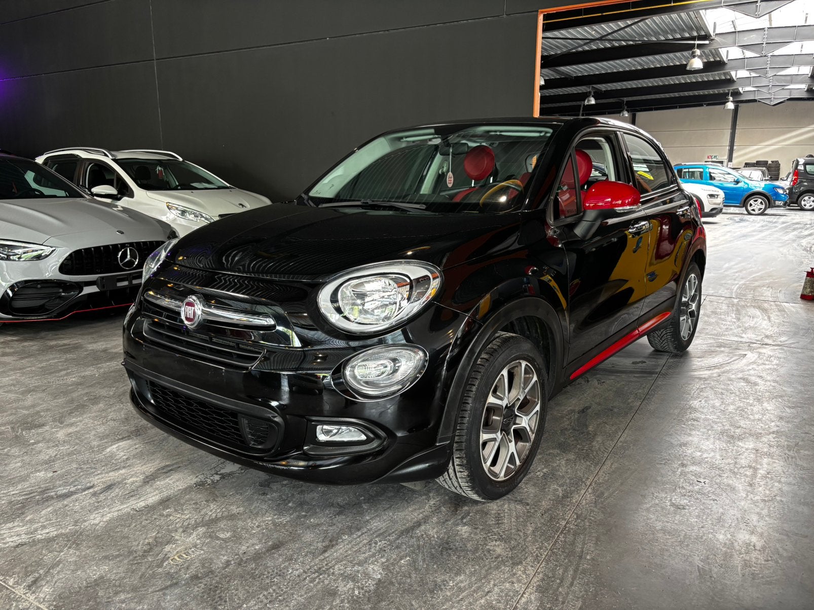 FIAT 500X, Auto's, Fiat, Voorwielaandrijving, Zwart, 4 cilinders, 500X