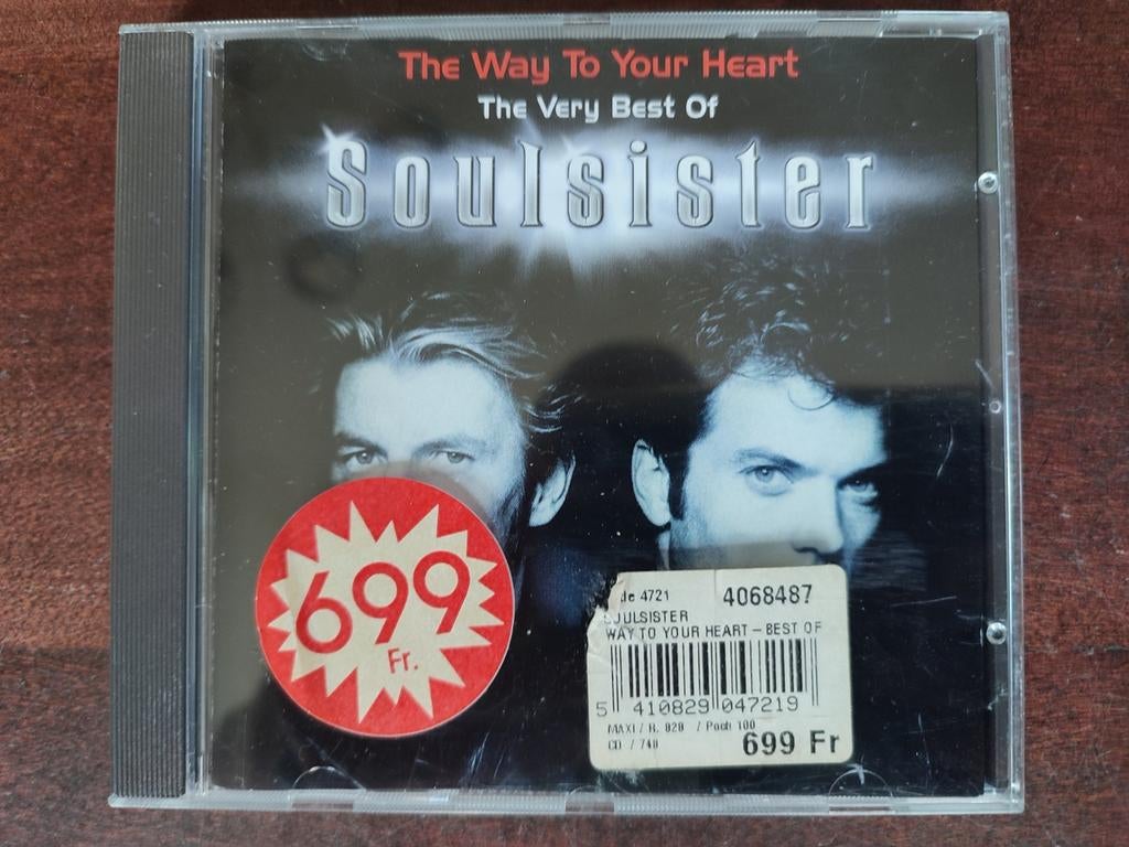 CD : SOULSISTER - THE WAY TO YOUR HEART : THE VERY BEST OF, Ophalen of Verzenden, Zo goed als nieuw