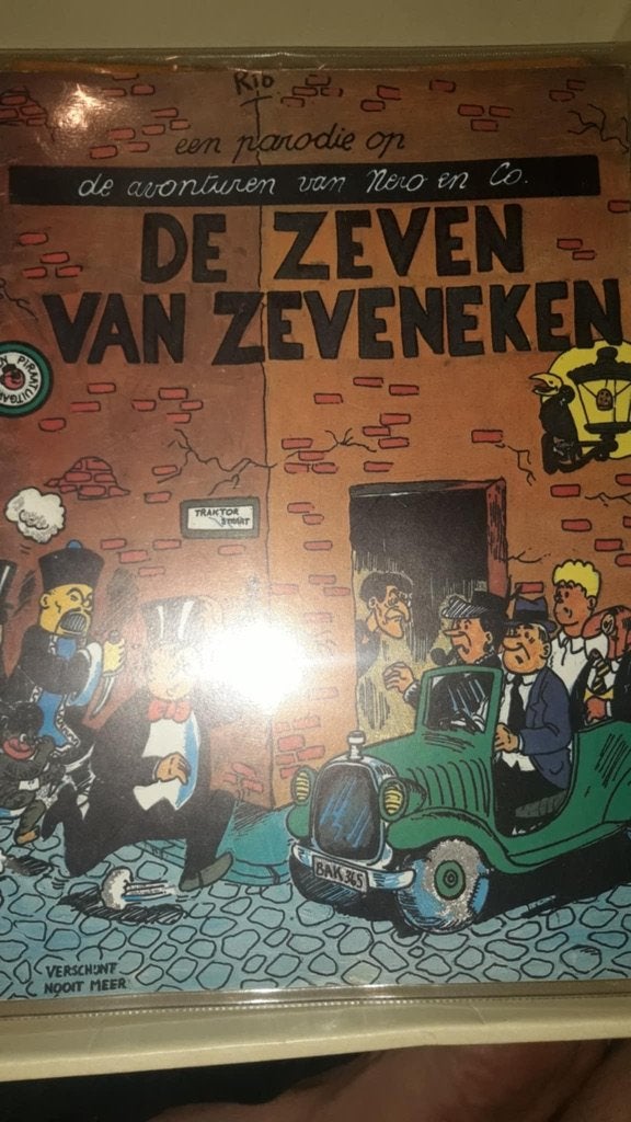 Nero Parodie linthout de zeven van zeveneken, Boeken, Stripverhalen, Eén stripboek, Ophalen of Verzenden, Zo goed als nieuw, Marc Sleen