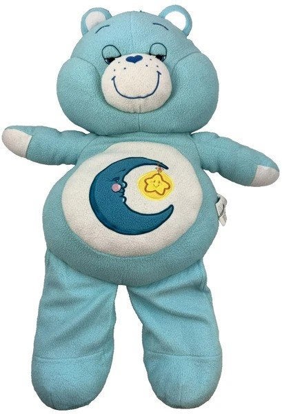 Troetelbeertjes Bedtijdbeertje Pluche Knuffel, Beer, Blauw, Zo goed als nieuw, Middelgroot (20 tot 80 cm)
