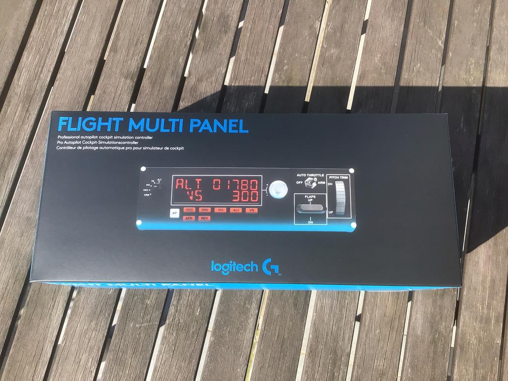 Flight Sim Logitech Multi Panel, Games en Spelcomputers, Spelcomputers | Overige Accessoires, Nieuw, Ophalen of Verzenden