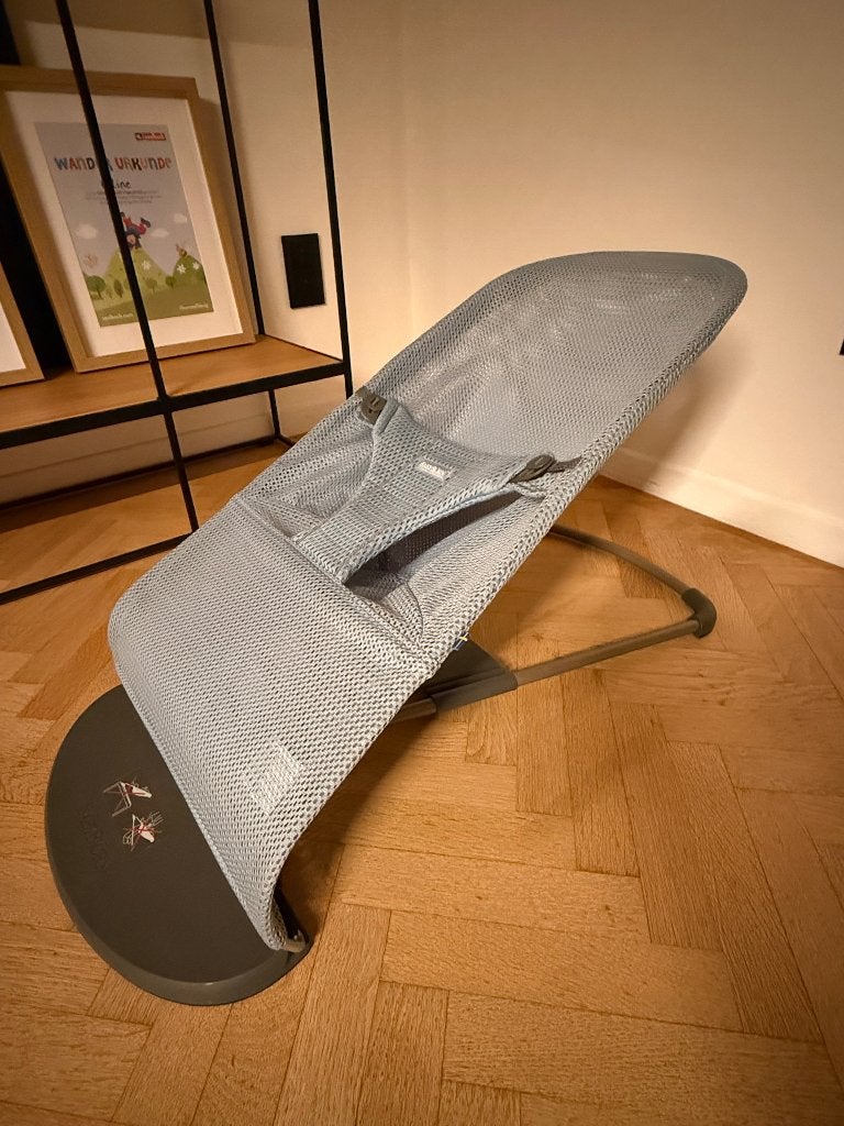 Babybjorn wipstoel / relax Bliss 3D Mesh, Wipstoel, Met gordel(s) of riempje(s), Zo goed als nieuw, Ophalen