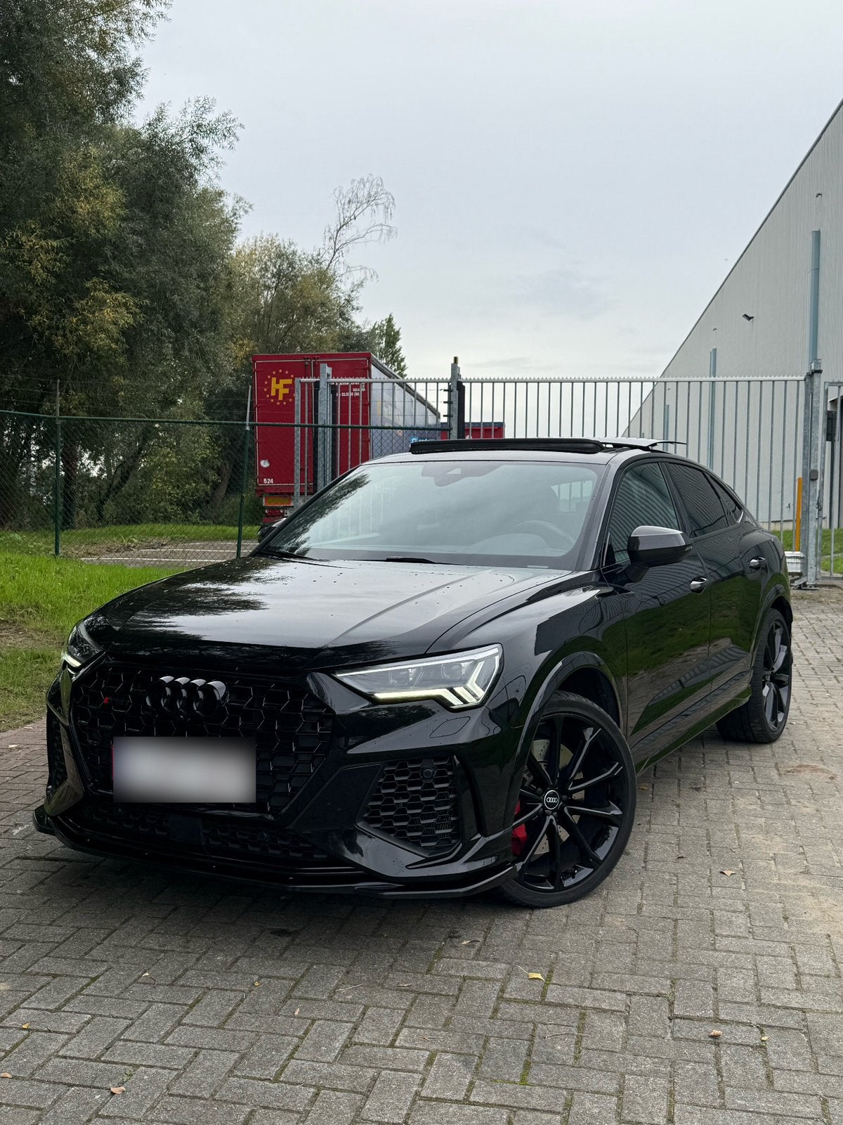 Audi RSQ3 2022 Bang & Olufsen FULL FULL FULL, Auto's, Automaat, Euro 5, Zwart, Zwart