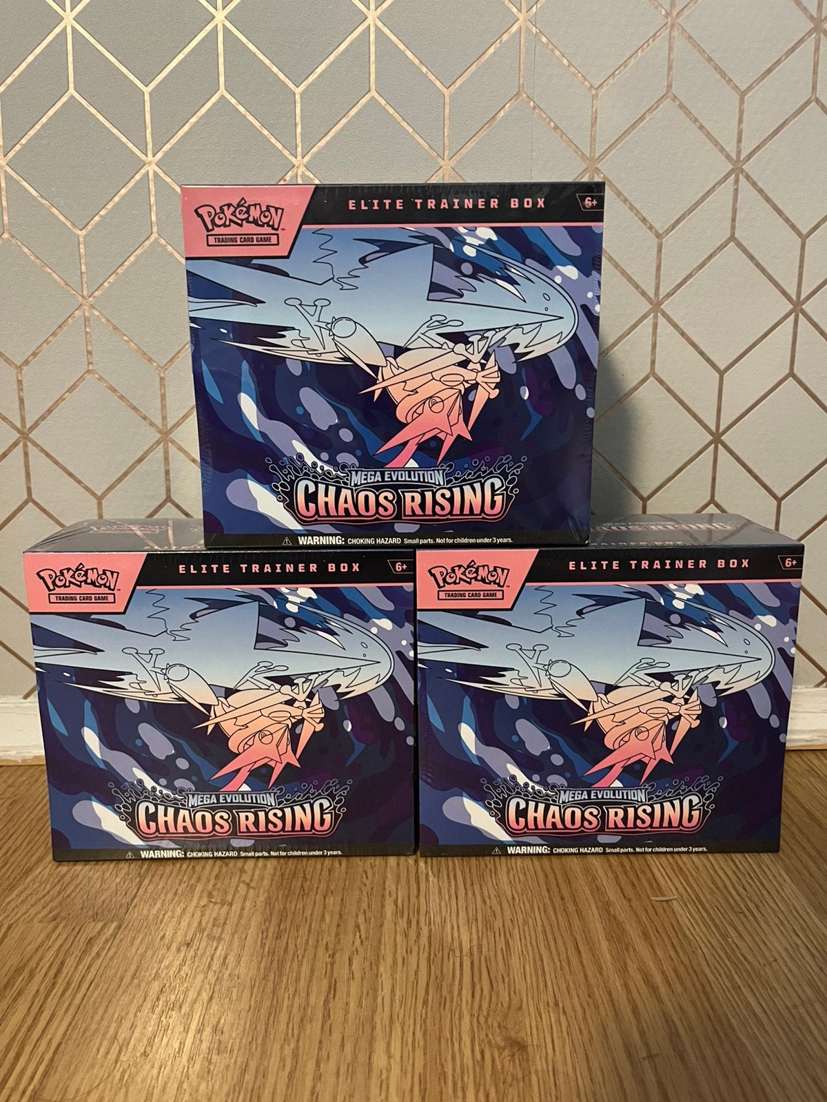 Pokemon Chaos Rising Elite Trainer Box, Ophalen of Verzenden, Nieuw, Booster, Foil