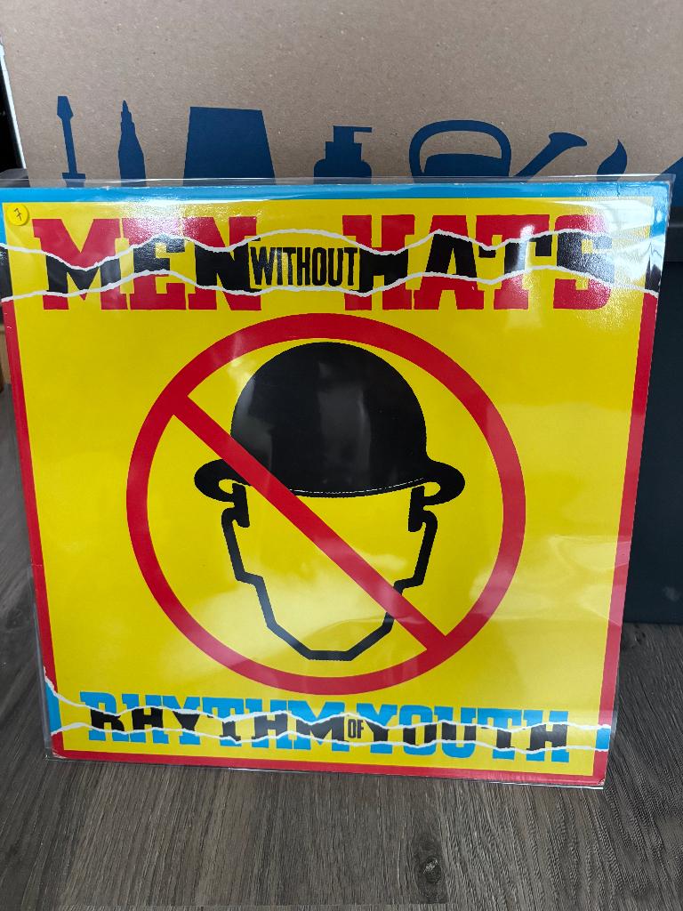 LP - Men without hats - rhythm of youth, Ophalen of Verzenden, Gebruikt, 12 inch