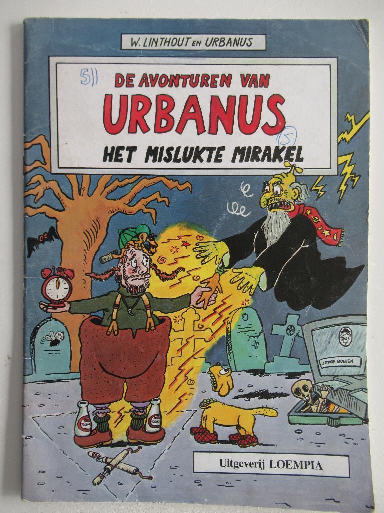 urbanus..nr.5..het mislukte mirakel............1st, Ophalen of Verzenden, Gelezen