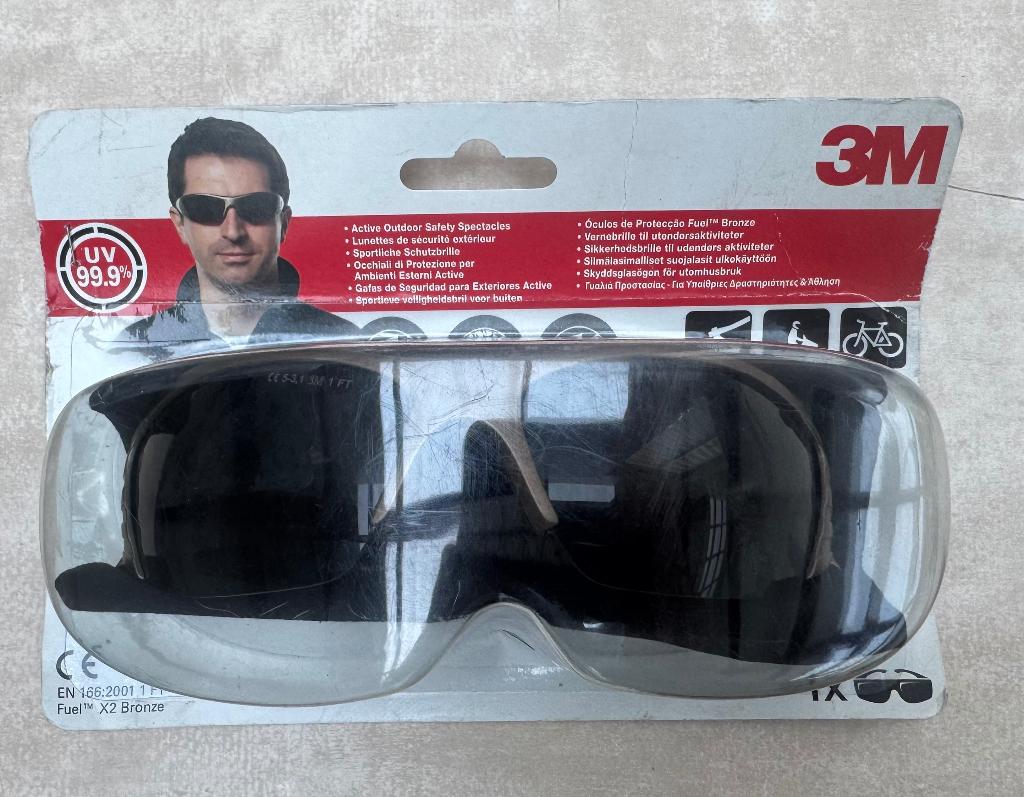 Lunettes de sécurité 3M Fuel X2, Ultra-violet, Enlèvement, Neuf