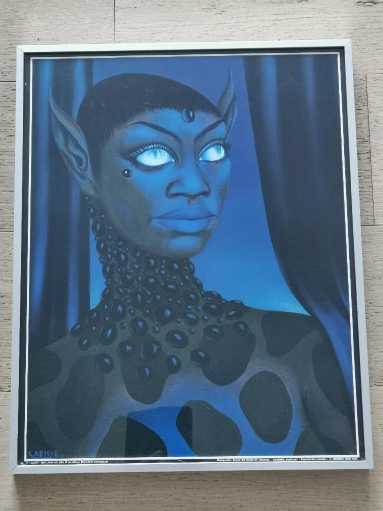 Felix Labisse „Lilith”, 1974,, Antiek en Kunst, Kunst | Schilderijen | Modern, Ophalen