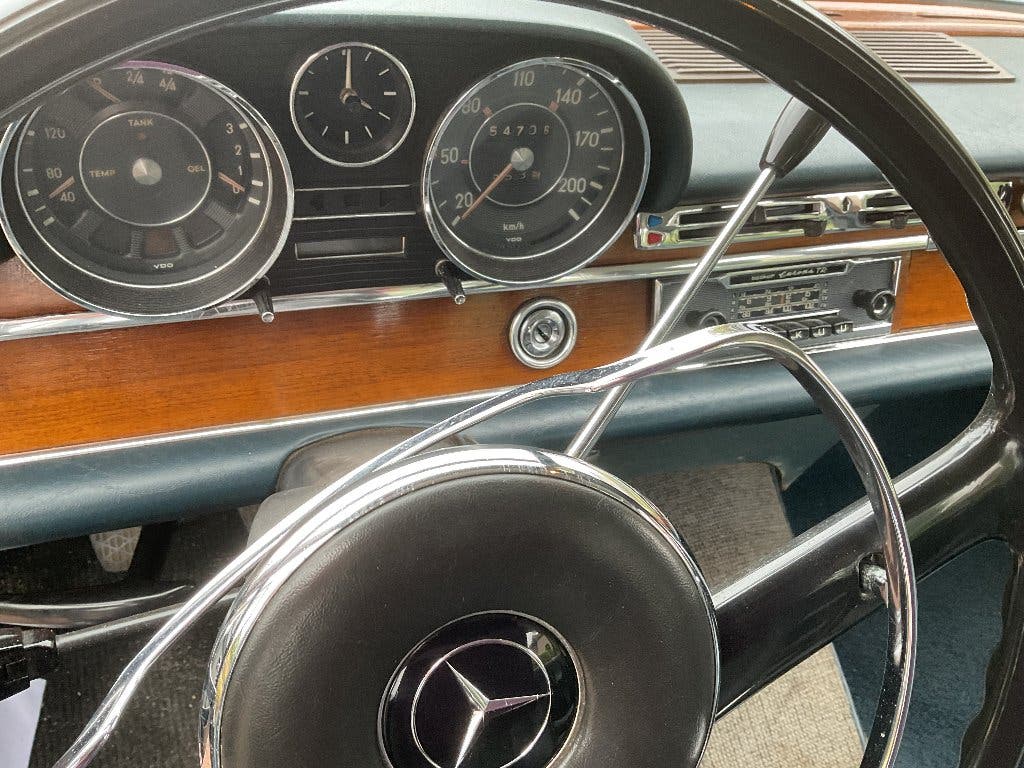 Zeer mooie Mercedes S Klasse 250 S Benzine 1966, foto 10