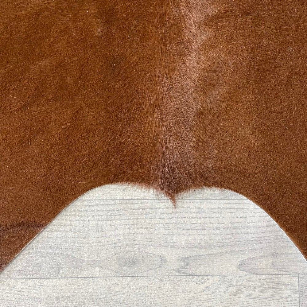 Koeienhuid bruin wit Hereford 205x210cm | Lederstore, Meerkleurig, Wandkleed, Nieuw, Ophalen of Verzenden