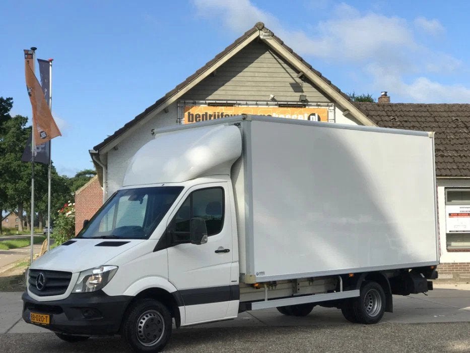 Mercedes-Benz Sprinter 516 CDi Euro 6 Bakwagen Koffer Laadkl, Auto's, Vrachtwagens, Bedrijf, Te koop, ABS, Bluetooth, Centrale vergrendeling
