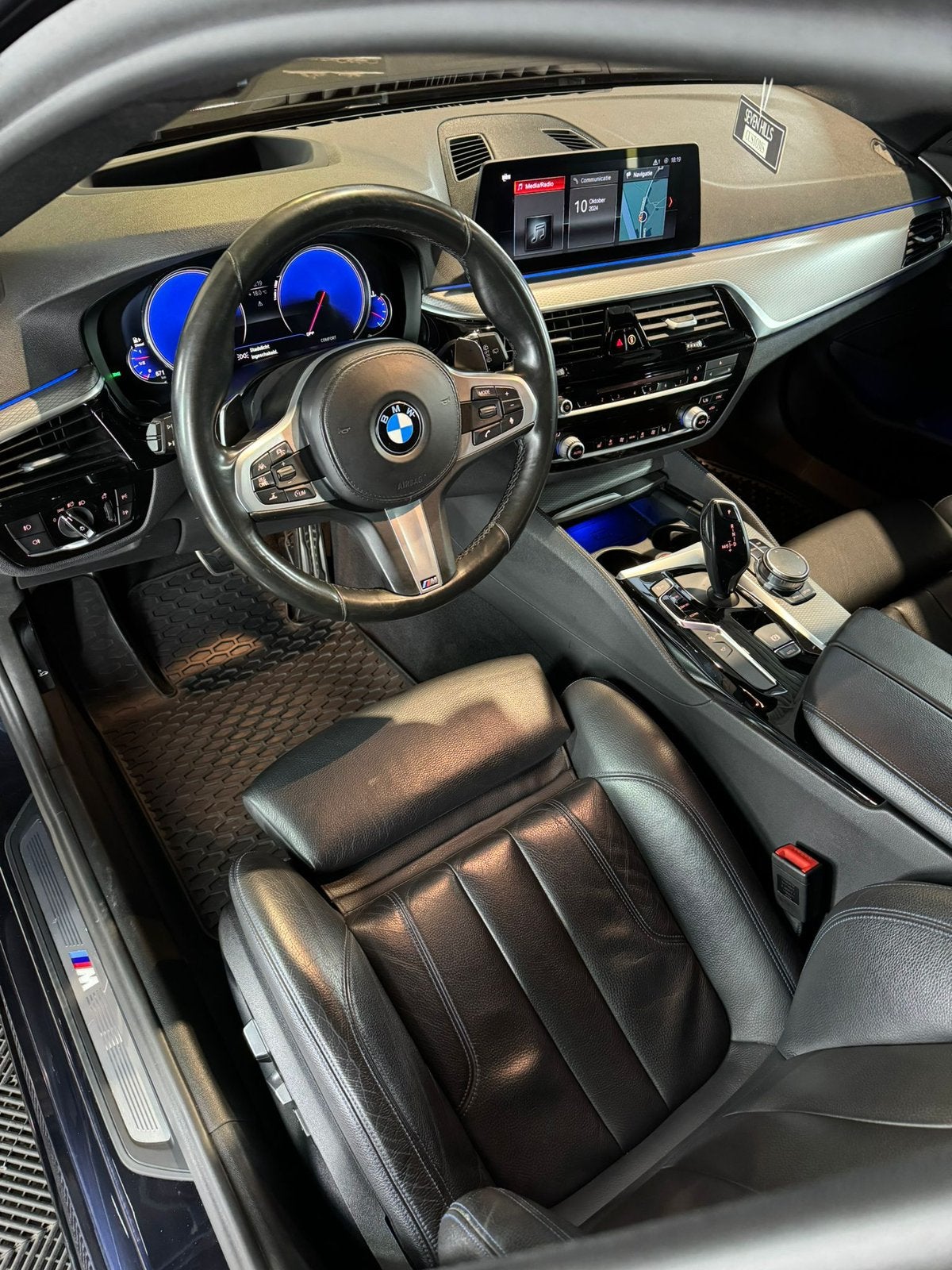 Perfecte bmw 520d g31, Automaat, Achterwielaandrijving, 1995 cc, Leder