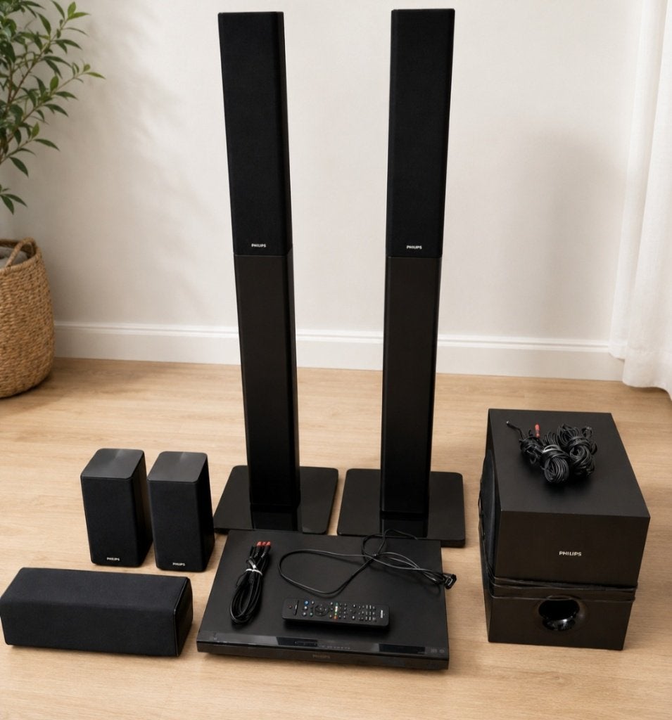 surround systeem ; Philips ; Home Cinema, Audio, Tv en Foto, Home Cinema-sets, Ophalen, Philips, Gebruikt, 5.1-systeem
