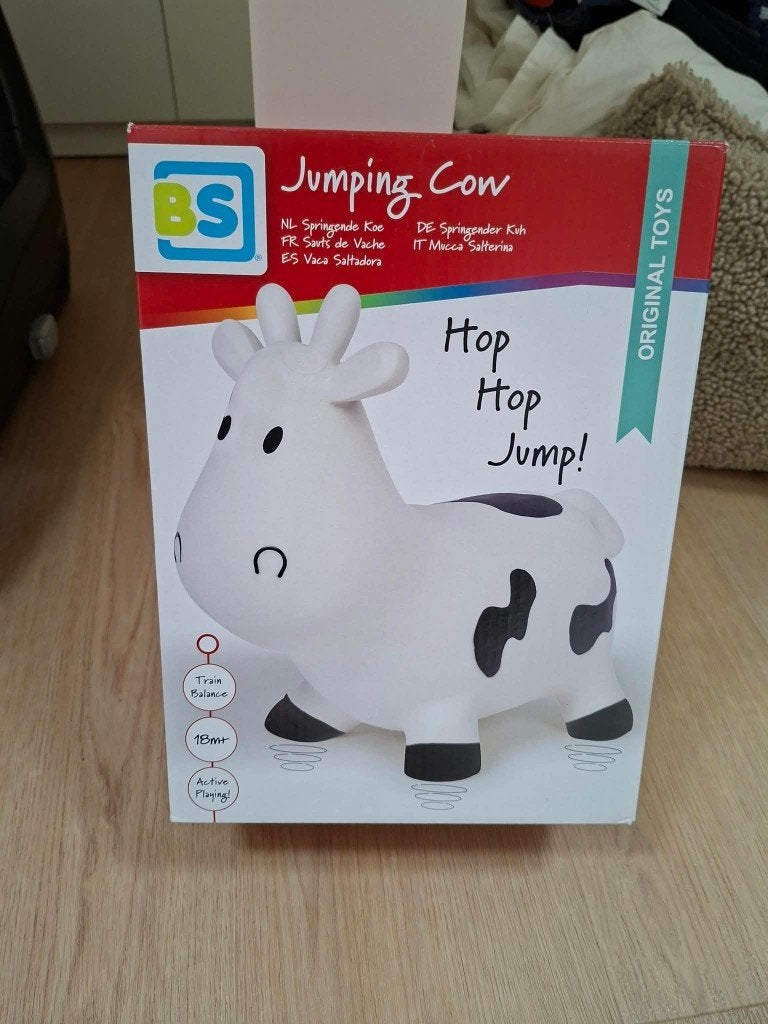 BS Toys springkoe / Jumping Cow (18m+), Ophalen, Zo goed als nieuw