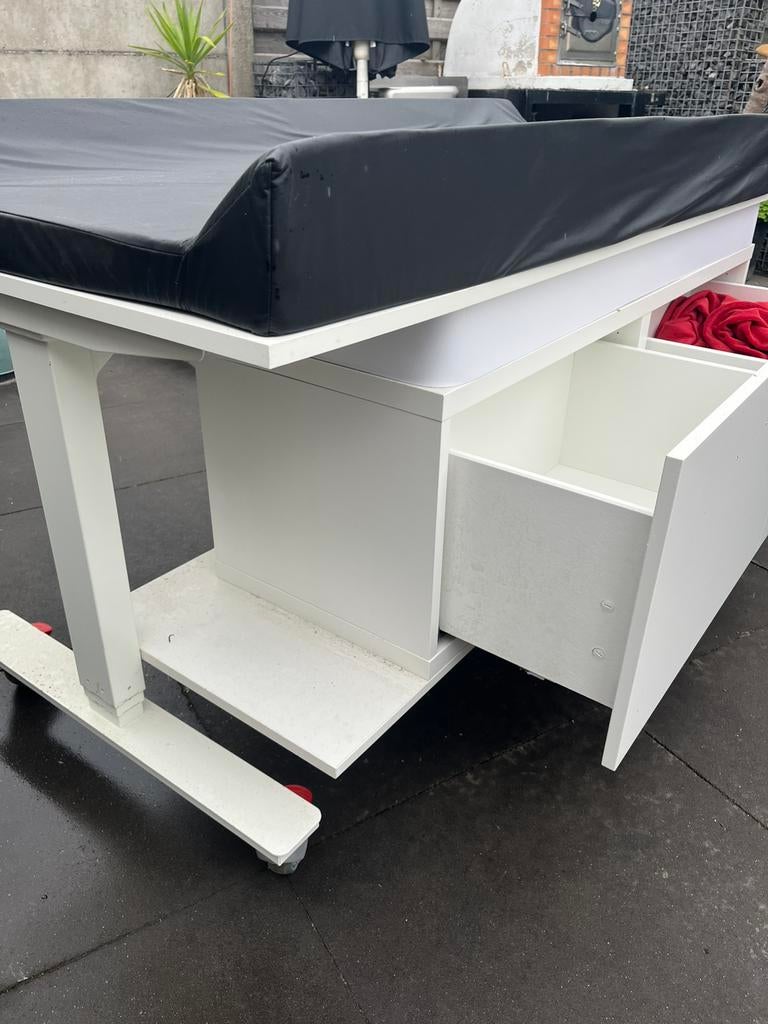 Tafel elektrische, Huis en Inrichting, Bureaus, Ophalen, Zo goed als nieuw