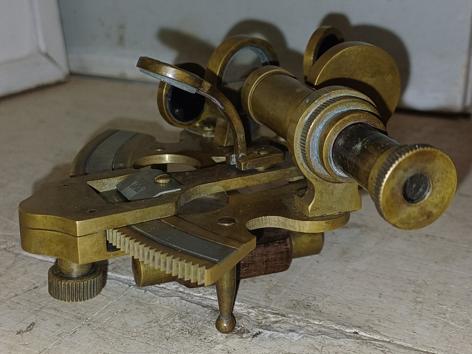 Engelse militaire sextant, Antiek en Kunst, Ophalen of Verzenden