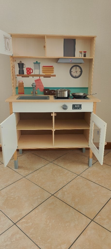 speelgoedkeukentje, Ophalen, Gebruikt, Hout, Speelkeuken