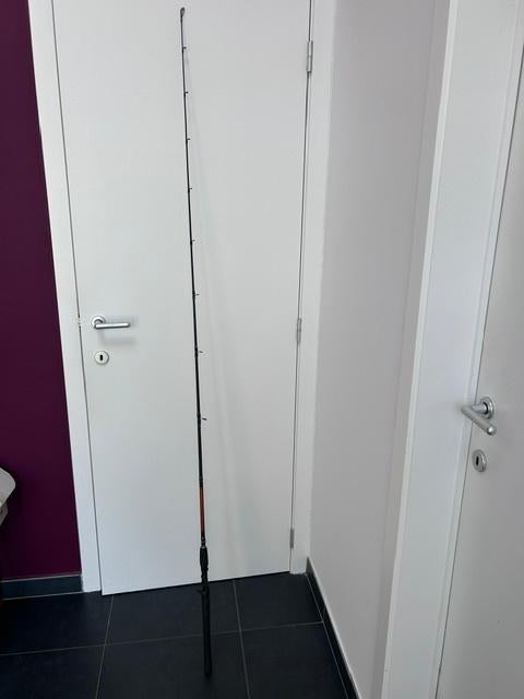 Jerkbait hengel Shimano, Ophalen, Zo goed als nieuw, Werphengel