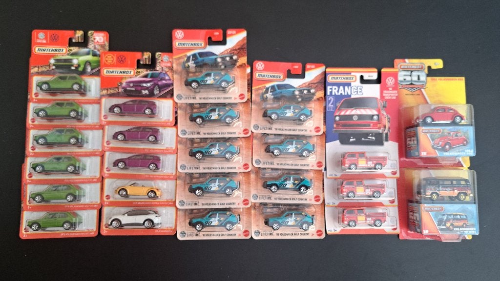 VW VOLKSWAGEN matchbox, Hobby & Loisirs créatifs, Voitures miniatures | Échelles Autre, Comme neuf, Voiture, Enlèvement ou Envoi