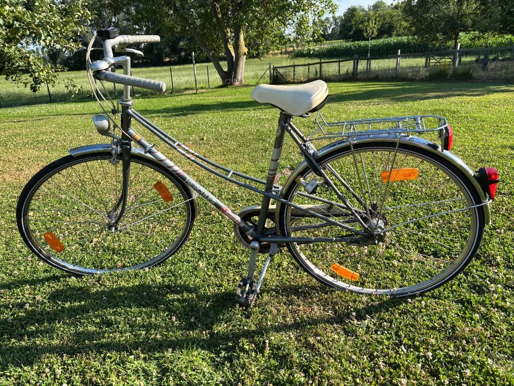 Dames fiets 28 inch voor op kot - 5 versnellingen, Terugtraprem, Gebruikt, Versnellingen, 50 tot 53 cm