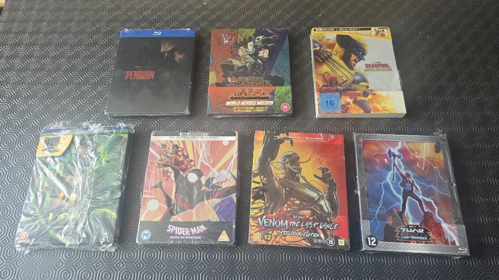 Marvel Loki Season 2 + Deadpool & Wolverine Steelbook 4K, Cd's en Dvd's, Engels, Engels, Ophalen of Verzenden, Blu-ray