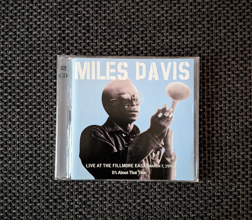 2xCD; Miles Davis: Live at The Fillmore East (March 7, 1970), Cd's en Dvd's, Cd's | Jazz en Blues, Ophalen of Verzenden, Live-album