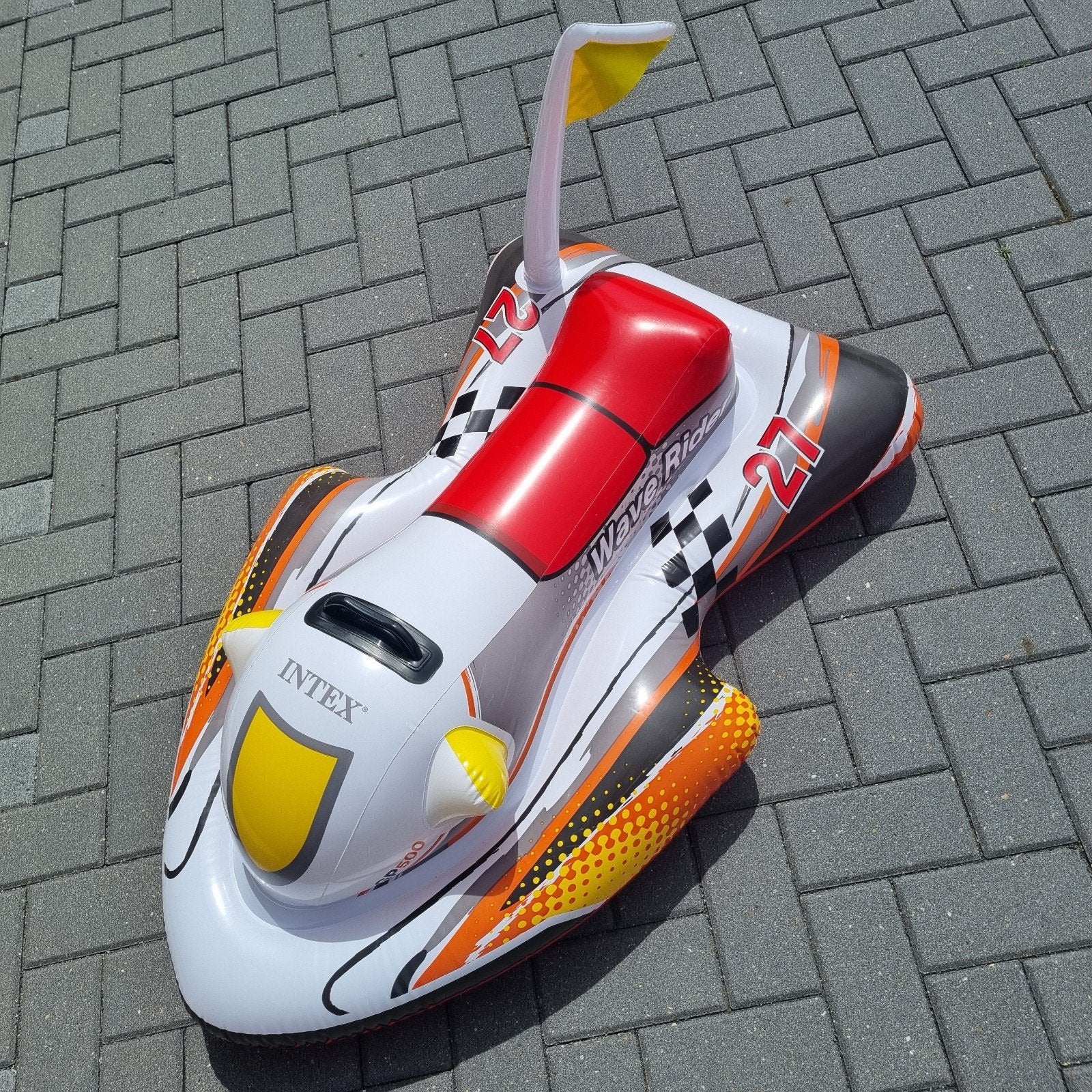 Waterscooter met handgreep (Intex) - opblaasbaar - als nieuw, Ophalen of Verzenden, Nieuw